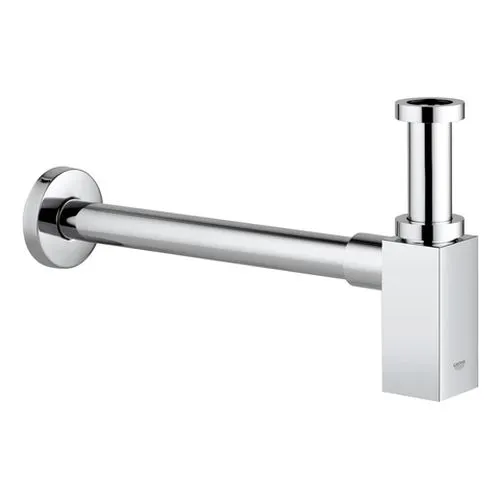 Grohe Sifon eckig für Waschtisch aus Messing, chrom
