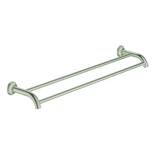 Grohe Doppel-Badetuchhalter Essentials Authentic 40654 nickel gebürstet