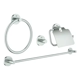 Grohe Master Bad-Set 4 in 1 Essentials 40776 supersteel