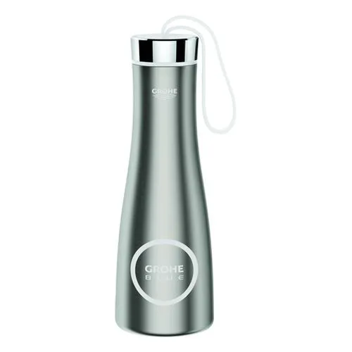Grohe Trinkflasche Grohe Blue 40848 Flasche aus Edelstahl Volumen 450 ml