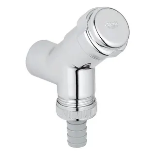Grohe WAS Anschlussventil Schrägsitzausführung mit RV chrom