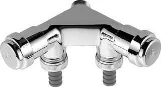 Grohe WAS Doppelventil mit RV chrom