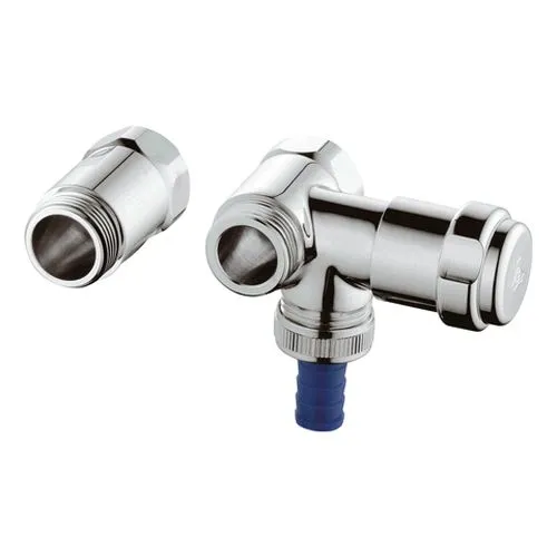 Grohe WAS-Ventil Batterie DN20 Anschluss rechts, chrom (für 1/2'' Armatur)