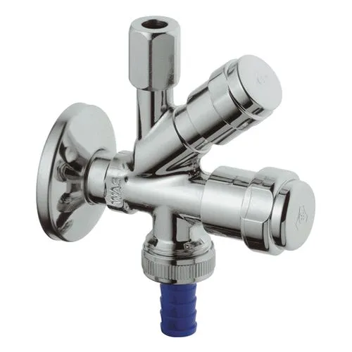 Grohe WAS-Kombieckventil DN15 mit RV chrom