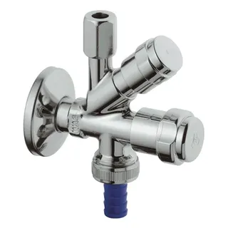 Grohe WAS-Kombieckventil DN15 mit RV chrom