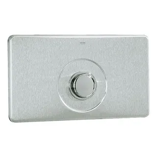 Grohe Platte und Druckknopf 42261 Edelstahl