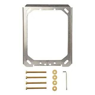 Grohe Halterahmen 43215 komplett Messing für WC-Abdeckplatte