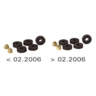 Grohe Dichtung und Hutmutter 45054 für Oberteil 3/8"