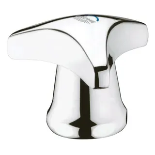 Grohe Griff Trecorn 45080 1/2" Markierung blau mit Kappe chrom