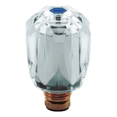 Grohe Oberteil 45951 mit Brillant Griff Markierung blau 1/2" chrom