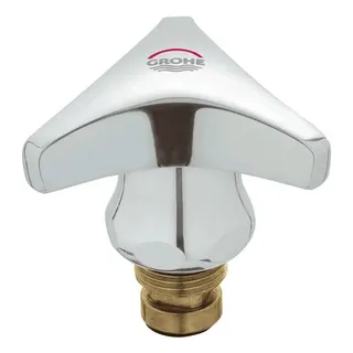 Grohe Oberteil 45967 mit Trecorn Griff Markierung rot 3/8" chrom