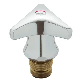 Grohe Oberteil 45969 mit Trecorn Griff Markierung rot 1/2" chrom