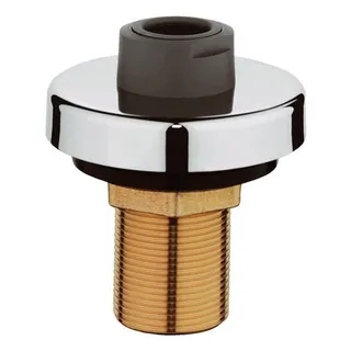 Grohe Schlauchdurchführung 46487 für HB 3-Loch-Wannenkombin. chrom/dunkelgrau