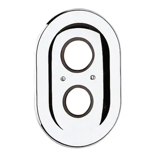 Grohe Rosette oval 47188 für Autom. 2000/ Sentosa alt 225x150 chrom