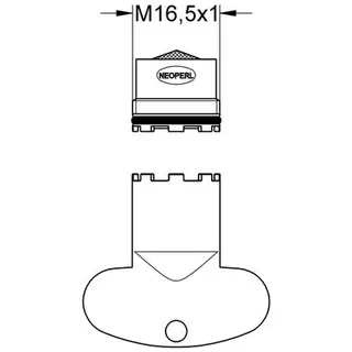 Grohe Mousseur 13937 chrom für Essence Waschtisch-Batterie – Bild 2