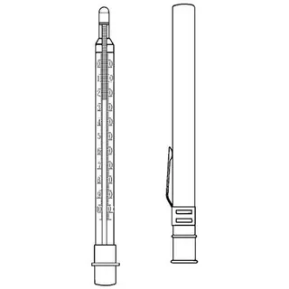 Grohe Justierthermometer 19001 Temperaturbereich 0 bis 100° C – Bild 2