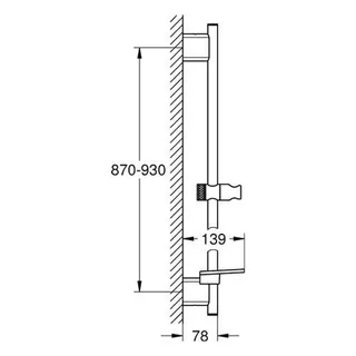 Hansgrohe Kopfbrause PuraVida 400 EcoSmart chrom Deckenanschluss 100mm – Bild 2