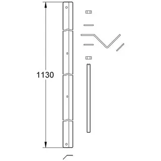 Grohe Rapid SL Eckmontageset für WC, Bidet, Waschtisch & Urinal – Bild 2