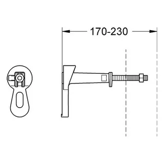 Grohe Wandbefestigung Rapid Pro 39029 Verkaufseinheit (10 Stück) – Bild 2