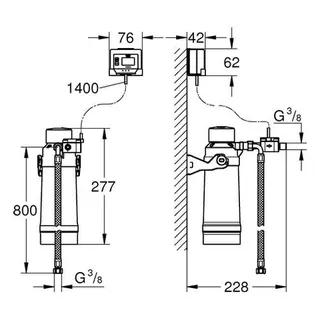 Grohe Red Filter mit Filterkopf BWT 40438 für stark kalkhaltiges Wasser – Bild 2