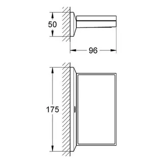 Grohe Allure Brilliant Ablage mit Seifenschale 40504 chrom – Bild 2