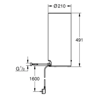Grohe Red Boiler 40831 L-Size für kochendes und warmes Wasser – Bild 2