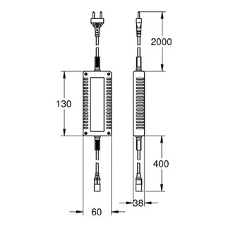 Grohe Netzteil F-digital Deluxe 42429 für Steuereinheit – Bild 2