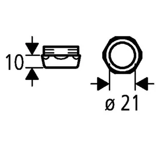 Grohe Abgangsmutter komplett 43310 – Bild 2