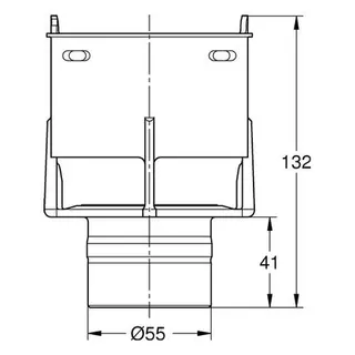 Grohe Austauschsitz 43545 für Spülkasten – Bild 2