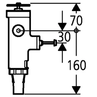 Grohe WC-Druckspüler Wandeinbau als Austauscharmatur – Bild 2