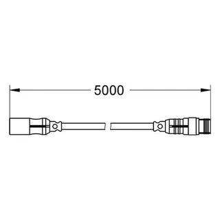 Grohe Verlänger.-kabel F-digital Deluxe 47837 v. Steuereinheit zu Dampfgenerator – Bild 2