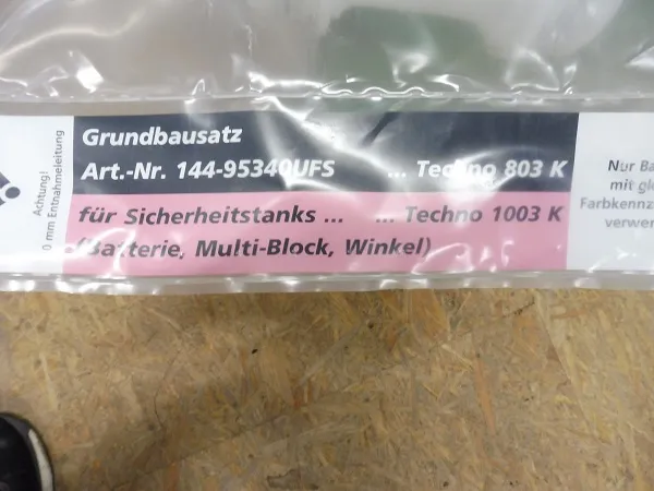 Werit Grundbausatz für Techno 803K und 1003K