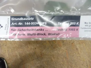 Werit Grundbausatz  für Techno 803K und 1003K