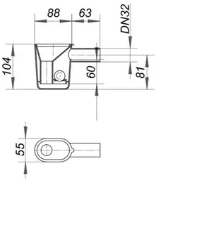 Dallmer Tropfwassersiphon 21 mit Geruchssperre DN 32 – Bild 2