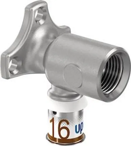 Uponor S-Press Wandscheibe Smart Aqua, lang (16 mm x 1/2'')