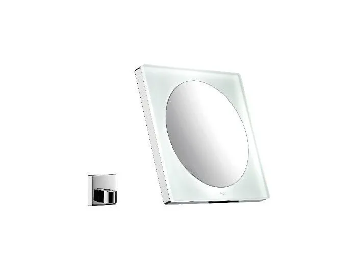 Emco Akku Rasier- und Kosmetikspiegel SP 354, chrom