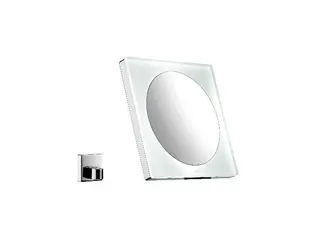 Emco Akku Rasier- und Kosmetikspiegel SP 354, chrom