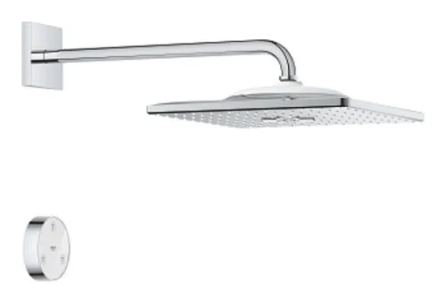Grohe Rainshower SmartConnect 310 Cube Kopfbrauseset 422 mm, 2 Strahlarten (chrom)