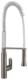 Grohe K7 Spültischmischer mit Profibrause (hard graphite)