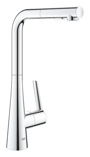 Grohe Zedra Spültischmischer mit Ausziehbrause (chrom)