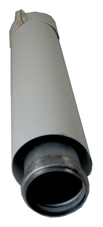 Wolf Luft-/Abgasrohr DN63/96 L:427mm weiß