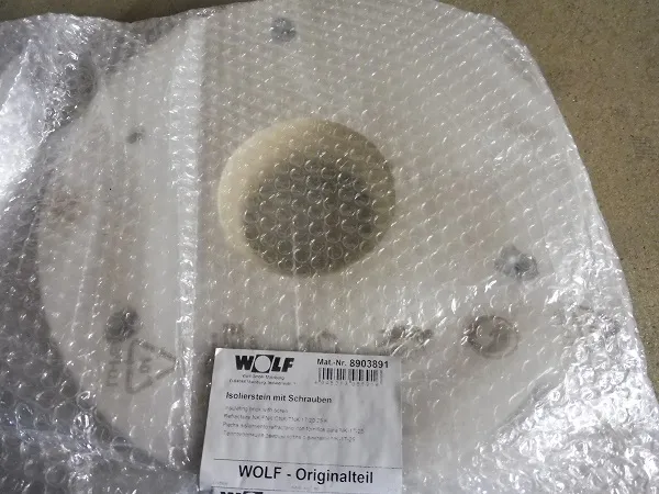 Wolf Isolierstein Kesseltür für NK-17-25