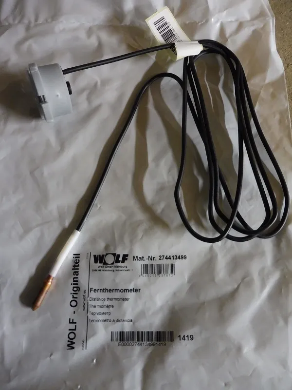 Wolf Fernthermometer für Regelung KR1