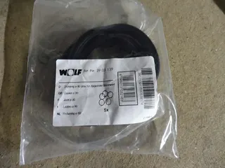 Wolf Dichtring DN80 für Abgasrohr Set a 5 Stück