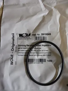 Wolf Dichtung Revisionsdeckel Abgasrohr für CGS