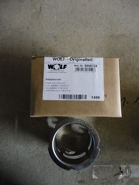 Wolf Adapterrohr für COB-20/-29
