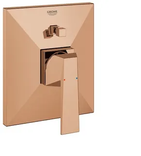 Grohe Allure Brilliant Einhand-Wannen-Fertigset für Rapido E, Warm sunset