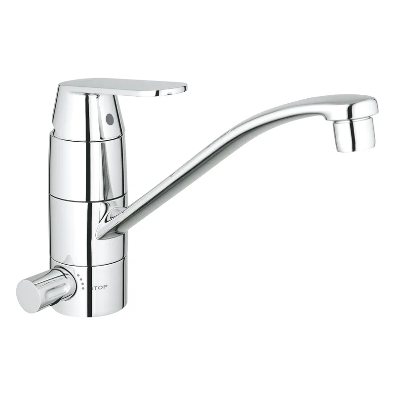 Grohe Eurosmart Cosmopolitan Spültisch Armatur mit integriertem Geräteabsperrventil