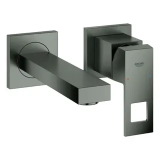 Grohe Eurocube 2-Loch Waschtisch-Fertigset 171 mm (hard graphite gebürstet)