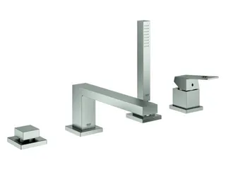 Grohe Eurocube 4-Loch Wannenkombination (supersteel)